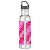 Pinkey Roos Ikat 6 Waterfles (Achterkant)