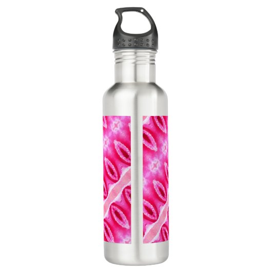 Pinkey Roos Ikat 6 Waterfles (Achterkant)