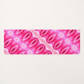 Pinkey Roos Ikat 6 Yogamat (Achterkant (horizontaal))