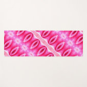 Pinkey Roos Ikat 6 Yogamat (Voorkant (horizontaal))