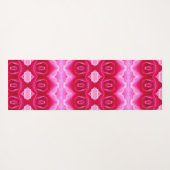 Pinkey Roos Ikat 7 Yogamat (Achterkant (horizontaal))