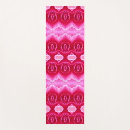 Pinkey Roos Ikat 7 Yogamat (Voorkant)