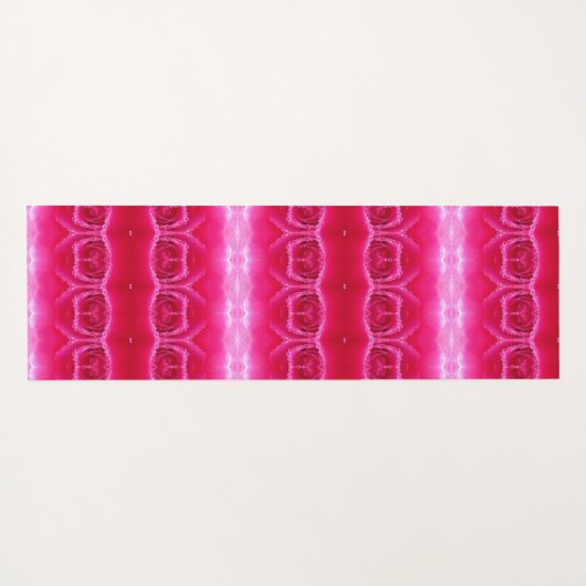 Pinkey Roos Ikat 8 Yogamat (Achterkant (horizontaal))