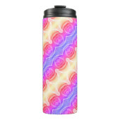 Pinkey Roos Ikat Ipan Thermosbeker (Voorkant)