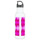 Pinkey Roos Ikat Waterfles (Achterkant)