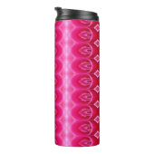 Pinkey Roos Ikat Zen Thermosbeker (Geroteerd rechts)