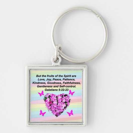 PINKFLORALE GALATIANEN 5 SLEUTELHANGER (Voorkant)