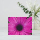 Pinkflower Briefkaart (Staand voorkant)