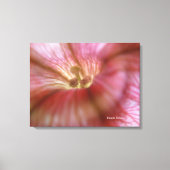 Pinkflower Canvas Afdruk (Voorkant)