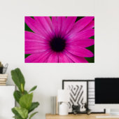 Pinkflower Poster (Thuiskantoor)
