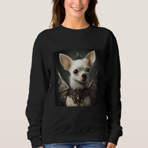 PinkFluffDesigns Prinses Goth-huahua Trui