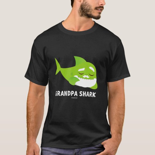 Pinkfong Grandpa Shark Officiële T-shirt (Voorkant)