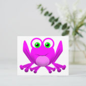 PINKFROGIE BRIEFKAART (Staand voorkant)