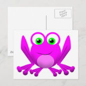 PINKFROGIE BRIEFKAART (Voorkant / Achterkant)