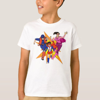 Pinkgirl, The Scone en Jazzy T-shirt