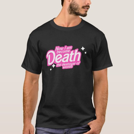 Pinkheimer Nu word ik de dood van de vernietiger T-shirt (Voorkant)