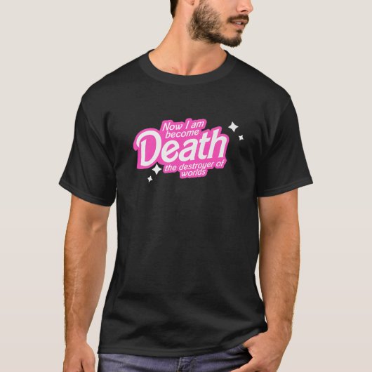 Pinkheimer Nu word ik de dood van de vernietiger T-shirt (Voorkant)