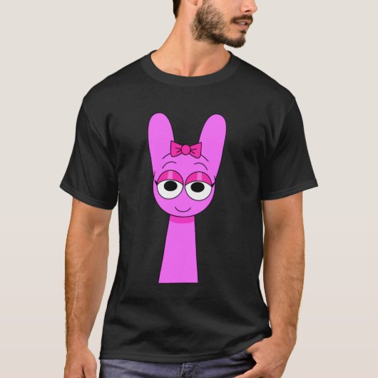 Pinki van Sprunky Pyramixed Jevin Funbot Simon T-shirt (Voorkant)