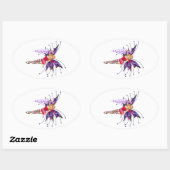 Pinkie Fae Ovale Sticker (Vel)