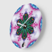 Pinkie Kaleidoscope Grote Klok (Hoek)