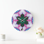 Pinkie Kaleidoscope Grote Klok (Huis)
