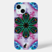 Pinkie Kaleidoscope iPhone Case (Achterkant)