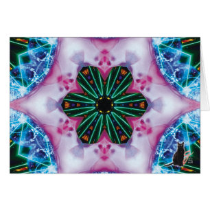 Pinkie KC Kaleidoscope Wenskaart