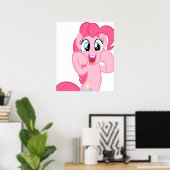 Pinkie Pie Poster (Thuiskantoor)