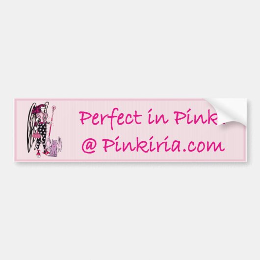 Pinkiria Bumpersticker (Voorkant)