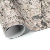 Pinkish-Beige Stone Rock Face Cadeaupapier (Rol Hoek)