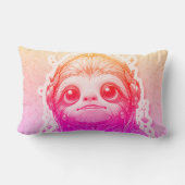 Pinkish Gleams, Cool Streams 33 x 53 Kussen (Achterkant)