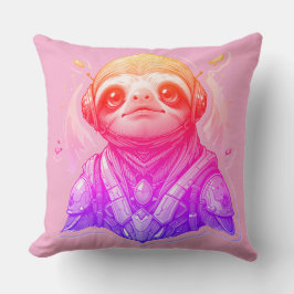 Pinkish Gleams, Cool Streams 51 x 51 Kussen