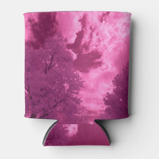 Pinkish Hues Infrared Cloud Blikjeskoeler (Voorkant)