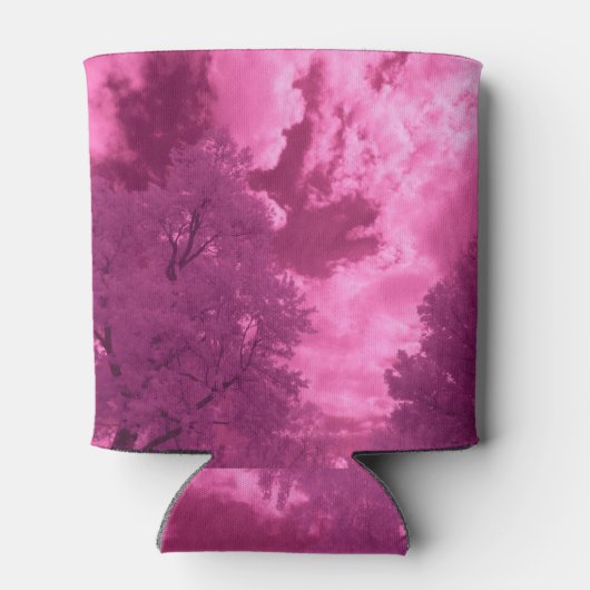 Pinkish Hues Infrared Cloud Blikjeskoeler (Achterkant)