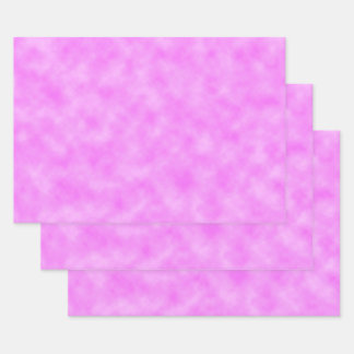 Pinkish Purple Created Clouds Abstract Art Design Inpakpapier Vel