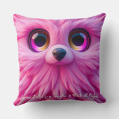 Pinkishes Character Kussen (Achterkant)