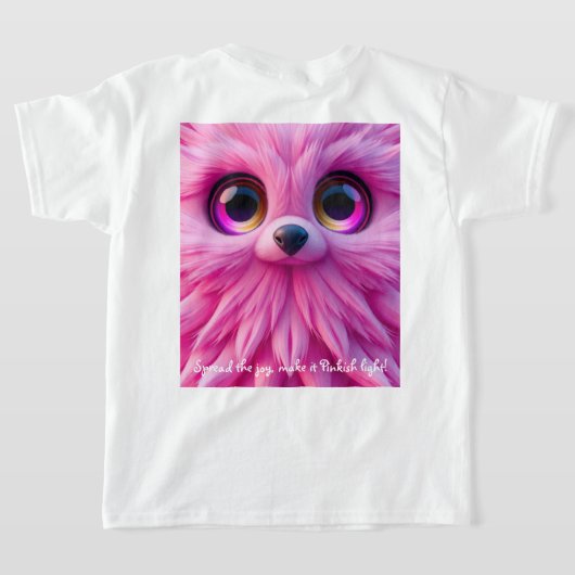 Pinkishes Character T-shirt (Laag Achter)