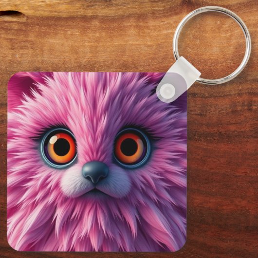 Pinkishes One Sleutelhanger (Achterkant)