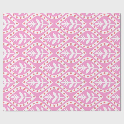 Pinkleaves Cadeaupapier (Vlak)