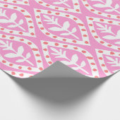 Pinkleaves Cadeaupapier (Hoek)