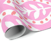 Pinkleaves Cadeaupapier (Rol Hoek)