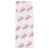 Pinkmas Flamingo Kerst Wijn Gift Bag Cadeautas (Voorkant)