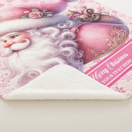 Pinkmas Gepersonaliseerde Meisjes Deken Sinterklaa (3/4)