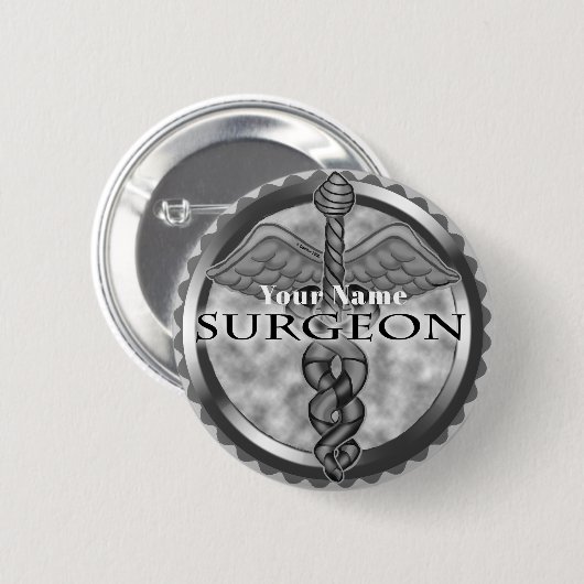 Pinknop voor Silver Surgeon Ronde Button 5,7 Cm (Voorkant /achterkant)