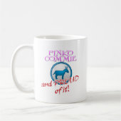 Pinko Commie en Proud ervan! Koffiemok (Links)