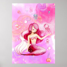 Pinko de Zeemeermin Poster