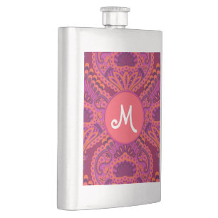 Pinkoinko - Gevederde Paisley Flacon