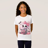 👻💀 Pinkoween is Schattige geworden! 💀👻 T-shirt (Voorkant volledig)