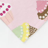 PINKPATROON KOPEN FLEECE DEKEN (Hoek)