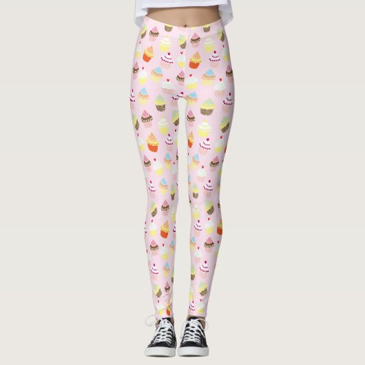 PINKPATROON KOPEN LEGGINGS (Voorkant)